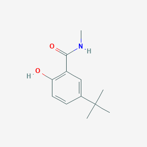 molecular formula C12H17NO2 B15523313 5-Tert-butyl-2-hydroxy-N-methylbenzamide 