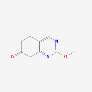 molecular formula C9H10N2O2 B15523333 2-Methoxy-5,6,7,8-tetrahydroquinazolin-7-one 