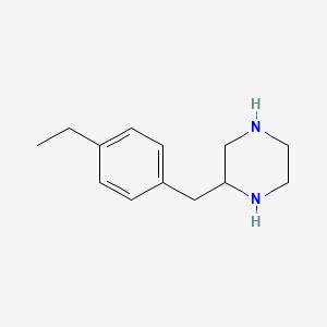 molecular formula C13H20N2 B15523335 2-(4-Ethyl-benzyl)-piperazine 