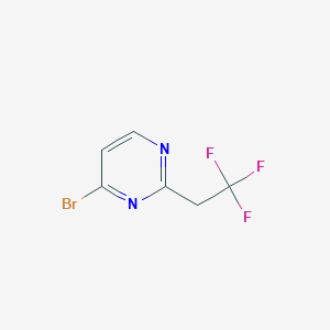 4-Bromo-2-(2,2,2-trifluoroethyl)pyrimidine