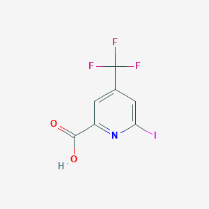 6-Iodo-4-(trifluoromethyl)picolinic acid