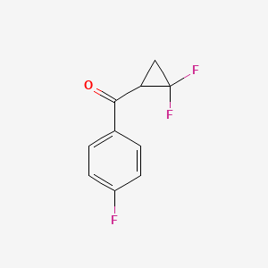 (2,2-Difluorocyclopropyl)(4-fluorophenyl)methanone