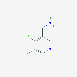 (4-Chloro-5-methylpyridin-3-YL)methylamine