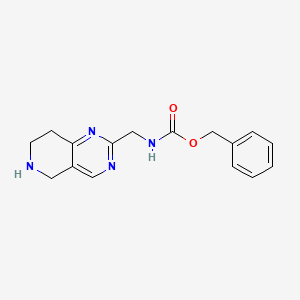 Benzyl (5,6,7,8-tetrahydropyrido[4,3-D]pyrimidin-2-ylmethyl)carbamate