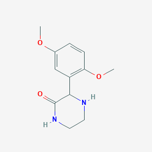 3-(2,5-Dimethoxy-phenyl)-piperazin-2-one