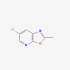 6-Chloro-2-methyl-oxazolo[5,4-B]pyridine