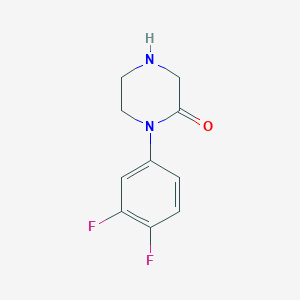 1-(3,4-Difluoro-phenyl)-piperazin-2-one