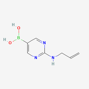 [2-(Allylamino)pyrimidin-5-YL]boronic acid