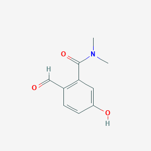 2-Formyl-5-hydroxy-N,N-dimethylbenzamide