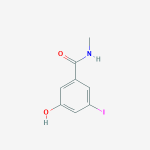 3-Hydroxy-5-iodo-N-methylbenzamide