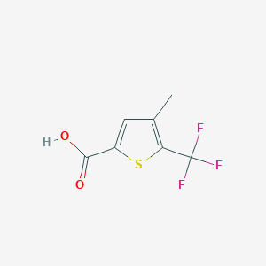 4-Methyl-5-(trifluoromethyl)thiophene-2-carboxylic acid