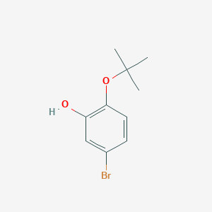 5-Bromo-2-(tert-butoxy)phenol