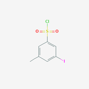 3-Iodo-5-methylbenzenesulfonyl chloride