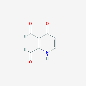 4-Hydroxypyridine-2,3-dicarbaldehyde