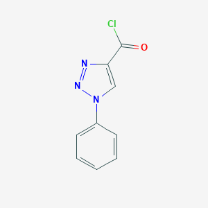 B155239 1-Phenyl-1H-1,2,3-triazole-4-carbonyl chloride CAS No. 134541-91-6