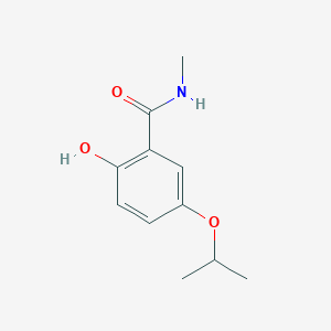 molecular formula C11H15NO3 B15523915 2-Hydroxy-5-isopropoxy-N-methylbenzamide 