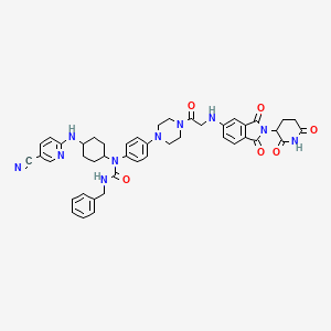 molecular formula C45H46N10O6 B15523938 PROTAC CDK12/13 Degrader-1 