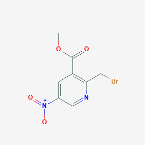 Methyl 2-(bromomethyl)-5-nitronicotinate