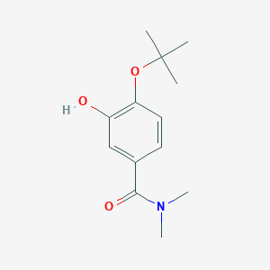 4-Tert-butoxy-3-hydroxy-N,N-dimethylbenzamide