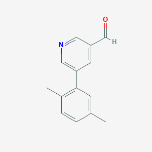 5-(2,5-Dimethylphenyl)nicotinaldehyde