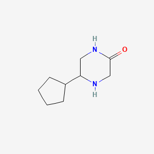 5-Cyclopentylpiperazin-2-one