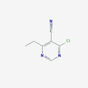 4-Chloro-6-ethylpyrimidine-5-carbonitrile