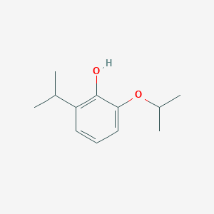 molecular formula C12H18O2 B15524048 2-Isopropoxy-6-isopropylphenol 