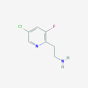 2-(5-Chloro-3-fluoropyridin-2-YL)ethanamine