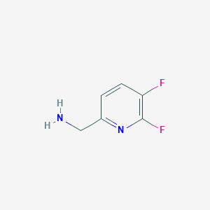 molecular formula C6H6F2N2 B15524139 (5,6-Difluoropyridin-2-YL)methanamine 