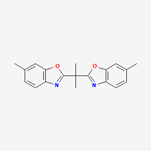 2,2'-(Propane-2,2-diyl)bis(6-methylbenzo[d]oxazole)