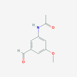 N-(3-Formyl-5-methoxyphenyl)acetamide