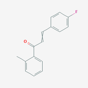 3-(4-Fluorophenyl)-1-(2-methylphenyl)prop-2-en-1-one