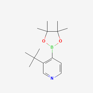 3-(Tert-butyl)pyridine-4-boronic acid pinacol ester