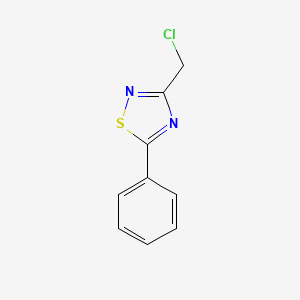 3-(Chloromethyl)-5-phenyl-1,2,4-thiadiazole