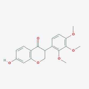 molecular formula C18H18O6 B15524393 3'-O-Methylviolanone 