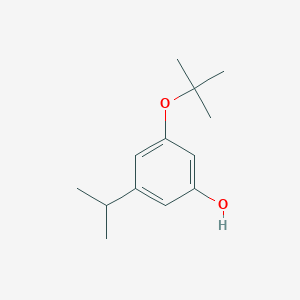 3-Tert-butoxy-5-isopropylphenol