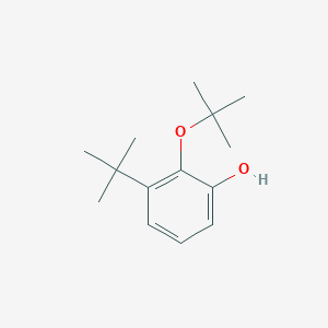 2-Tert-butoxy-3-tert-butylphenol