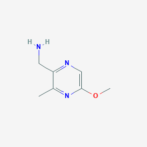 molecular formula C7H11N3O B15524454 (5-Methoxy-3-methylpyrazin-2-YL)methylamine 