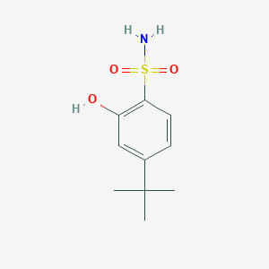 molecular formula C10H15NO3S B15524482 4-Tert-butyl-2-hydroxybenzenesulfonamide 