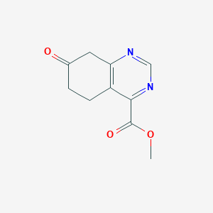 molecular formula C10H10N2O3 B15524505 Methyl 7-oxo-5,6,7,8-tetrahydroquinazoline-4-carboxylate 