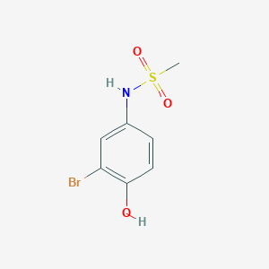 N-(3-bromo-4-hydroxyphenyl)methanesulfonamide