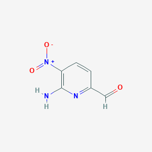 6-Amino-5-nitropicolinaldehyde