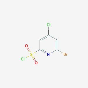 6-Bromo-4-chloropyridine-2-sulfonyl chloride