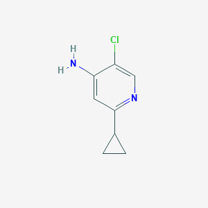 5-Chloro-2-cyclopropylpyridin-4-amine