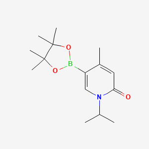 1-Isopropyl-4-methyl-5-(4,4,5,5-tetramethyl-1,3,2-dioxaborolan-2-YL)pyridin-2(1H)-one