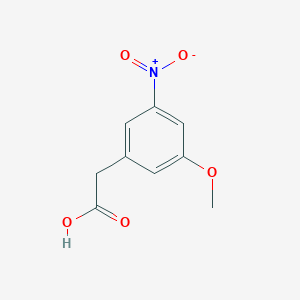 molecular formula C9H9NO5 B15524718 (3-Methoxy-5-nitrophenyl)acetic acid 