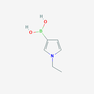 molecular formula C6H10BNO2 B15524747 1-Ethyl-pyrrol-3-ylboronic acid 