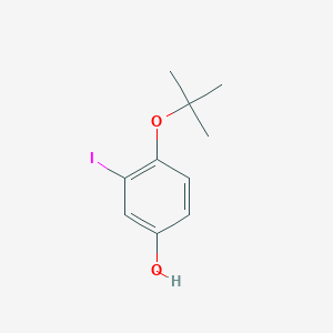 4-(Tert-butoxy)-3-iodophenol