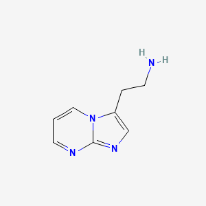 2-Imidazo[1,2-A]pyrimidin-3-ylethanamine