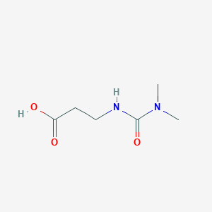 molecular formula C6H12N2O3 B15524942 3-[(Dimethylcarbamoyl)amino]propanoic acid 